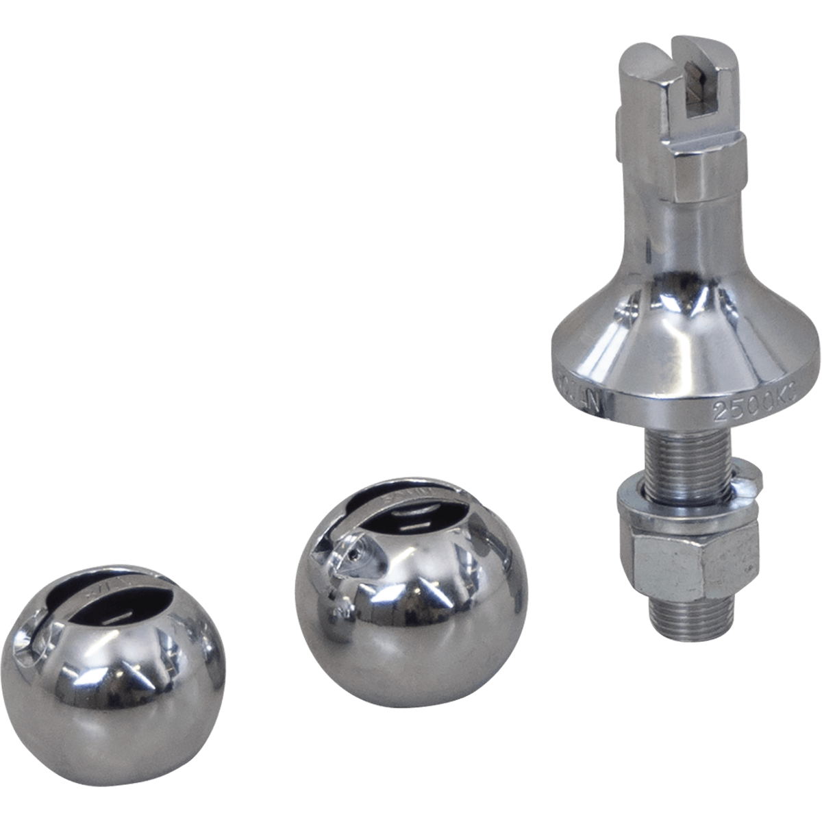 Convert-A-Ball 3/4in shank, 2500kg, with 1 7/8in & 50mm diameter